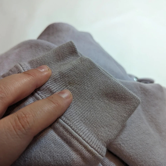 Champion Smoked Lilac Purple Embroidered Logo Hoodie Sweatshirt  Woman's Small - Picture 10 of 10